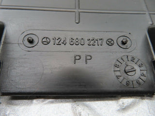 W124 under dash panel right side used OEM