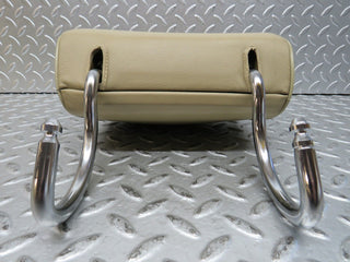 W124 Coupe rear headrest beige used OEM