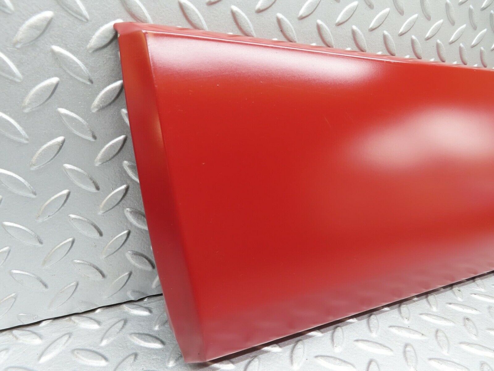 14631 Mercedes-Benz W201 190E Rear Left Door Moulding Trim Red 2016905740