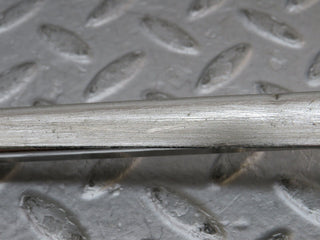 W108 front right door window chrome channel used OEM