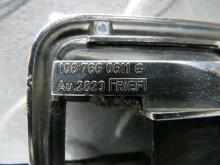 W123 Wagon chrome frame for door opener right used OEM