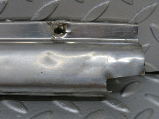 W108 rear left door sill chrome used OEM