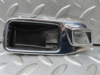 W123 chrome frame for door opener right used OEM