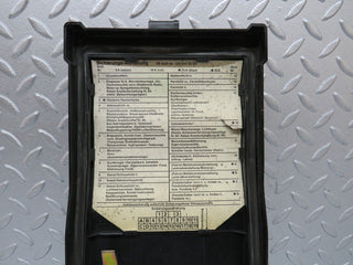 W126 fuse box housing used OEM
