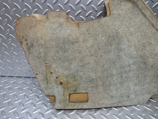 W124 centre console carpet right side beige used OEM