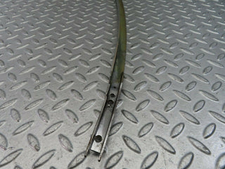 W123 Coupe front left door window channel pair used OEM