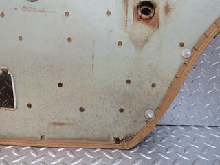 W123 rear left door card palomino used OEM