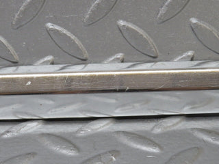 W126 rear right door chrome moulding trim used OEM