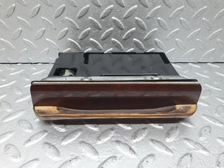 W126 centre console ashtray wood finish used OEM