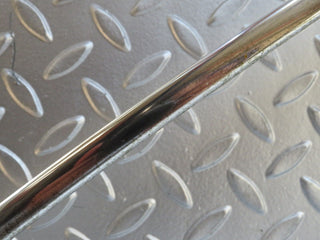 W126 Coupe roof chrome trim right side used OEM