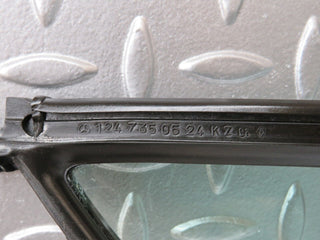 25647 Mercedes-Benz W124 280E Rear Left Quarter Window Glass 1247350524