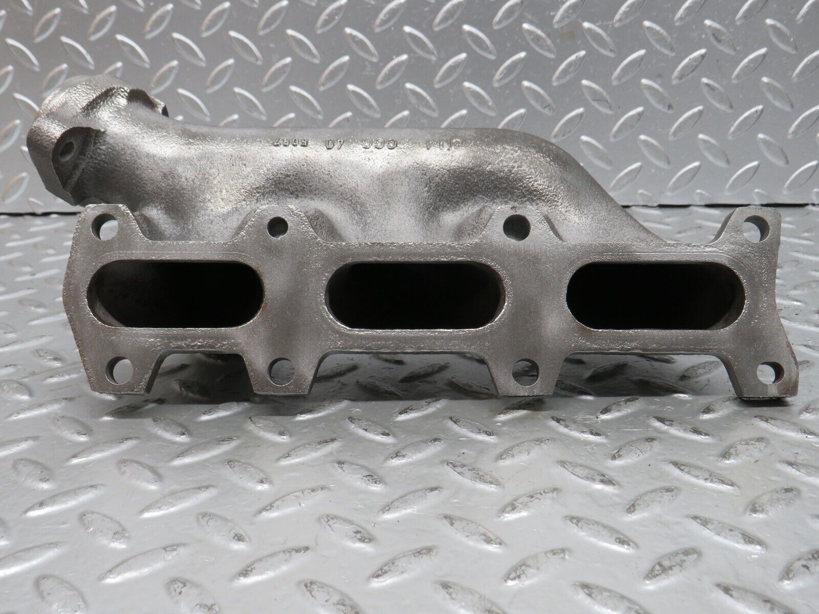 27679 Mercedes-Benz S124 300TE Wagon Exhaust Manifold Cylinder 1-3 6061421002