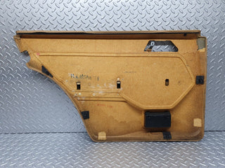 W124 rear right door card palomino used OEM