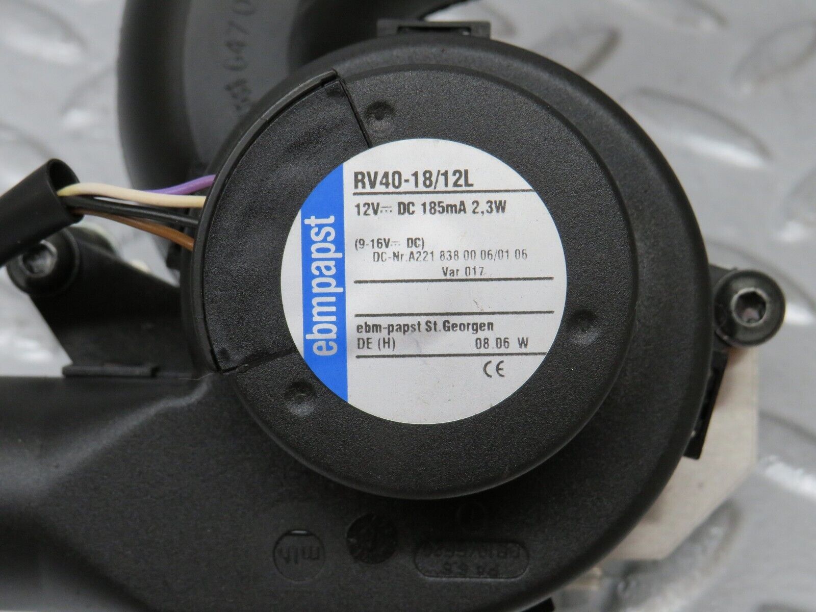 35154 Mercedes-Benz W221 Ventilator Blower Motor 2218380106