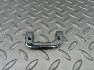 W123 Wagon left chrome door latch trim used OEM