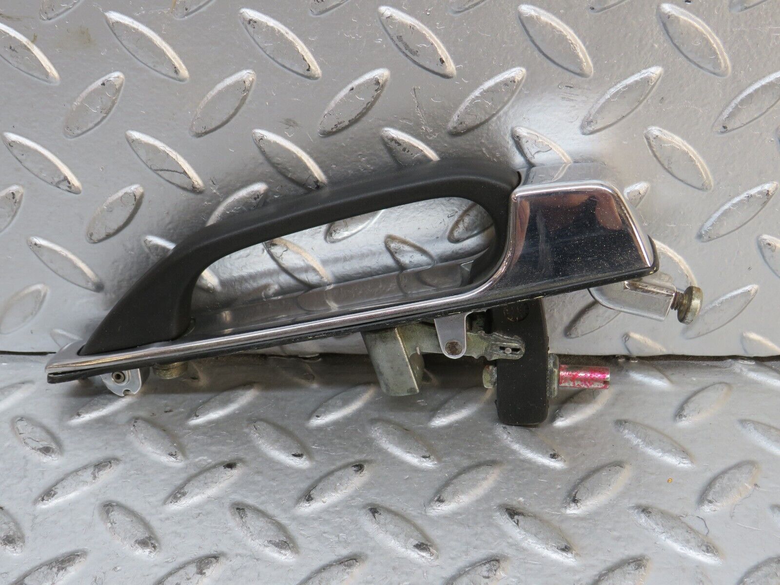 28813 Mercedes-Benz W123 230E Rear Exterior Chrome Handle 1237600359