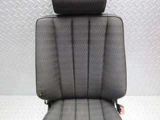 W201 Baby Benz front right driver seat black used OEM