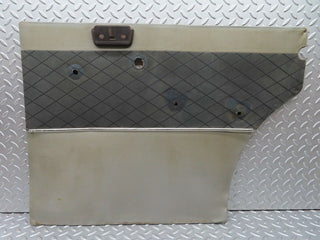W121 Ponton rear right door card grey used OEM