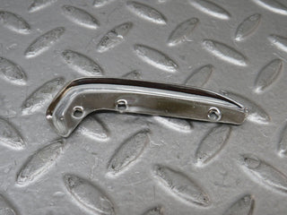 W109 interior door handle chrome trim pair left used OEM