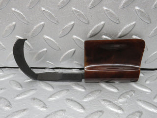 R129 SL door handle wood trim left side used OEM
