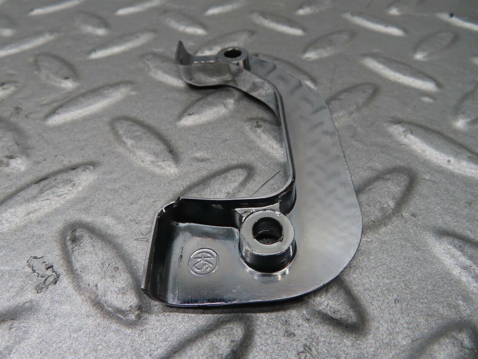 14451 Mercedes-Benz W116 350SE Right Interior Chrome Door Latch Trim
