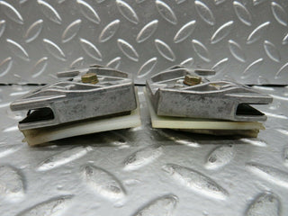 22640 Mercedes-Benz C124 E220 Coupe Door Window Guide Pad Pair 1247250132