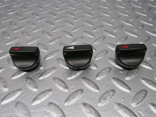 W201 Baby Benz heater control knob set used OEM