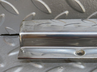 W109 front right door sill chrome used OEM