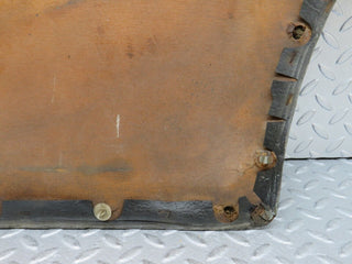 W108 rear left door card black used OEM