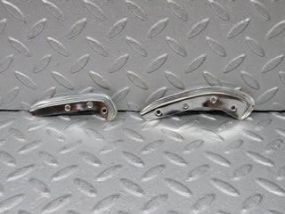 W108 interior door handle chrome trim pair front right used OEM