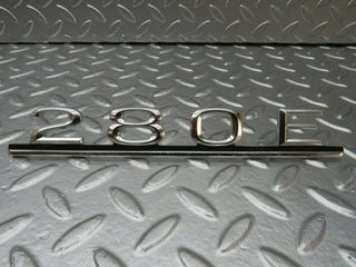 23984 Mercedes-Benz W123 280E Trunk Badge Logo Emblem 1238170815