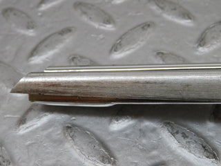 W108 front right door window chrome channel used OEM