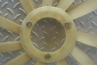 W123 Coupe engine cooling fan used OEM