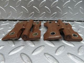 W123 door hinges pair used OEM
