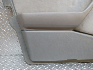 W124 Wagon front left door card grey used OEM