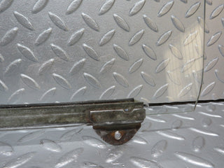 W110 Fintail Heckflosse front left door window glass used OEM