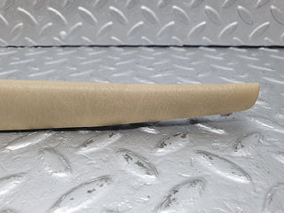 W126 front left door interior trim beige used OEM