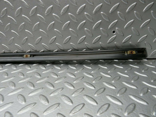 W123 Coupe trunk boot lid chrome moulding trim used OEM