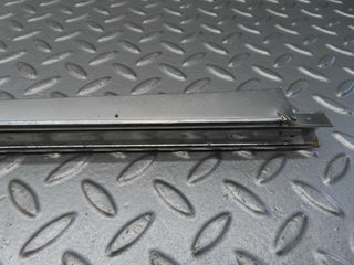 W111 front left door window chrome frame used OEM