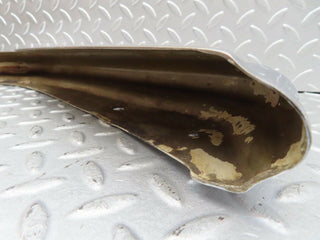 W108 front left upper bumper corner used OEM
