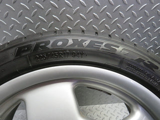 W124 alloy wheel set 7.5jx17h2 et35 used OEM
