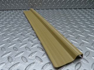 W123 rear left door sill trim beige used OEM