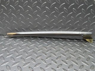 W123 rear right door chrome window channel used OEM