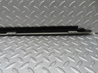W140 front left door chrome moulding trim used OEM