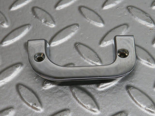 32181 Mercedes-Benz W123 230E Right Interior Chrome Door Latch Trim 1237230224