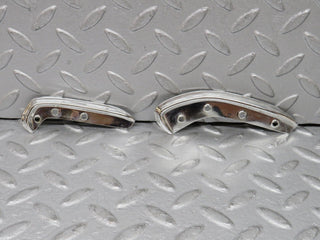 W108 interior door handle chrome trim pair front right used OEM