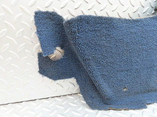 W123 centre console carpet blue left side used OEM