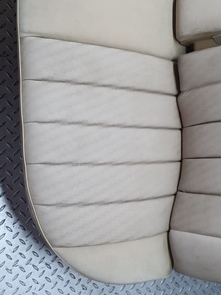 W126 rear seat beige used OEM