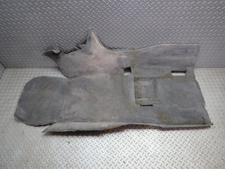 R129 SL front left floor carpet grey used OEM