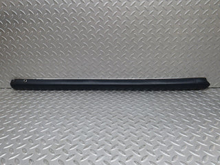 W109 rear right door card top trim blue used OEM
